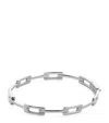 Monica Vinader Womens Signature Link Sterling-silver Bangle Sterling Silver In Multi