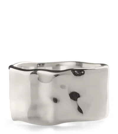 Monica Vinader Sterling Silver Siren Me Bold Ring