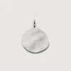 Monica Vinader Siren Small Pendant Charm In Metallic