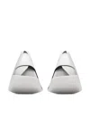 Monica Vinader Tapered Large Hoop Earrings In Silver