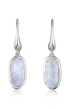 Monica Vinader Vega Drop Earrings In Sterling Silver