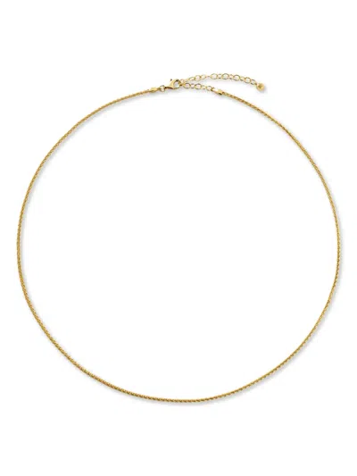 Monica Vinader Wheat-chain Necklace In Gold