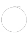 Monica Vinader Wheat-chain Necklace In Silver