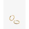 Monica Vinader Womens Yellow Gold Essential Click Large 18ct Gold-plated Vermeil Sterling-silver Hoo In Yellow Gold