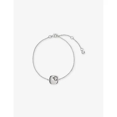 Monica Vinader Womens Amaia Sterling-silver Chain Bracelet