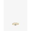 Monica Vinader Odyssey Aquamarine Stacking Ring