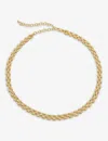 Monica Vinader Doina Recycled 18ct Yellow Gold-plated Vermeil Sterling-silver Chain Necklace In Gold