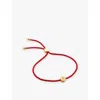Monica Vinader Gold Linear Solo Friendship Diamond Bracelet Diamond In Yellow Gold
