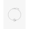 Monica Vinader Sterling Silver Aria Chain Bracelet In Metallic