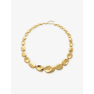 Monica Vinader Gold Aria Collar Necklace