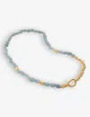 Monica Vinader Womens Gold Beaded Chain 18ct Yellow Gold-plated Vermeil Recycled Sterling-silver And In Gold