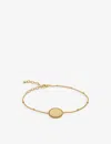 Monica Vinader Womens Yellow Gold Deia Beaded-chain 18ct Yellow Gold-plated Vermeil Sterling-silver  In Yellow Gold