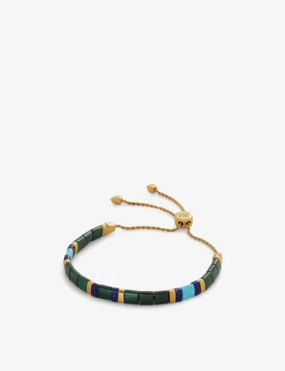 Monica Vinader Womens Yellow Gold Delphi 18ct Yellow-gold Vermeil Plated Recycled Sterling- Silver A