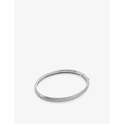 MONICA VINADER WOMENS MONICA VINADER HEIRLOOM STERLING-SILVER BANGLE