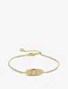 Monica Vinader Rose Gold Plated Vermeil Silver Nura Tiny Fine Chain Bracelet In Gold