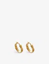 Monica Vinader Siren Muse 18ct Gold Vermeil Sterling-silver Hoop Earrings In Gold
