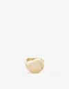 Monica Vinader Womens Yellow Gold Nura 18ct Yellow Gold-plated Vermeil Recycled Sterling-silver Wrap In Yellow Gold