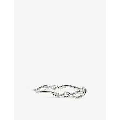 Monica Vinader Womens Ochre Sterling-silver Bangle