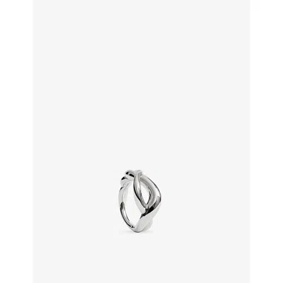 Monica Vinader Womens Ochre Sterling-silver Ring In Red