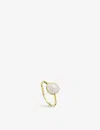 Monica Vinader Womens Yellow Gold Siren 18ct Yellow-gold Vermeil Plated Recycled Sterling-silver And In Gold