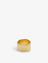 Monica Vinader Womens Yellow Gold Siren Muse 18ct Yellow Gold-plated Vermeil Recycled Sterling-silve In Yellow Gold