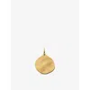 Monica Vinader Womens Siren Muse 18ct Yellow Gold Vermeil Pendent