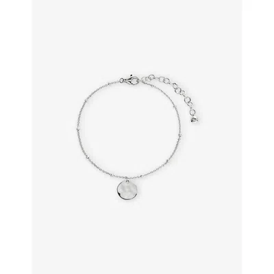 Monica Vinader Womens Siren Muse Sterling-silver Chain Bracelet