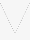 Monica Vinader Womens Sterling Silver Adjustable 15-17' Rolo Chain In Silver