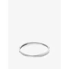 Monica Vinader Sterling Silver Nura Reef Bangle In Sterling Silver