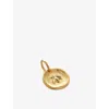 Monica Vinader Womens Yellow Gold Gold Bee 18ct Yellow Gold-plated Vermeil Sterling-silver Pendant C In Yellow Gold