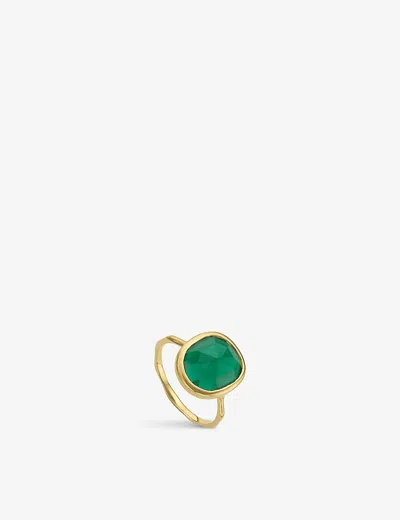 Monica Vinader Womens Yellow Gold Siren 18ct Yellow-gold Vermeil Plated Recycled Sterling-silver And