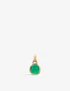 Monica Vinader Womens Yellow Gold Siren Mini Bezel 18ct Yellow-gold Vermeil Plated Recycled Sterling In Yellow Gold