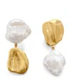 Monica Vinader X Amy Powney Gold Vermeil And Pearl Earrings In Gold