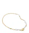 Monica Vinader X Amy Powney Gold Vermeil And Pearl Necklace In Gold