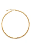Monica Vinader X Kate Young Tennis Necklace