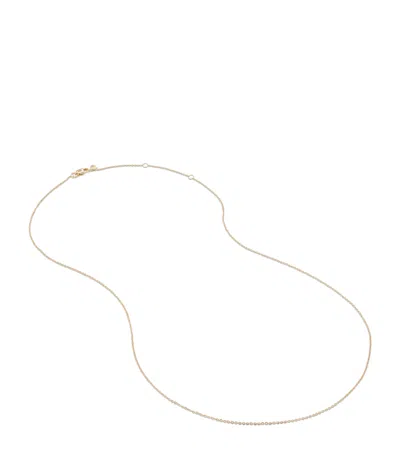 Monica Vinader Yellow Gold Chain Necklace