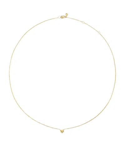 Monica Vinader Small Gold Vermeil Infinity Heart Necklace