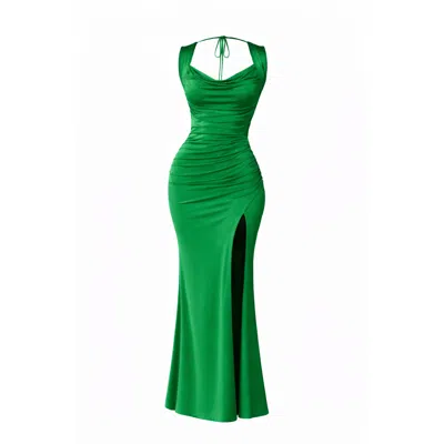Monice London Women's Amari Maxi Dress - Emerald Green