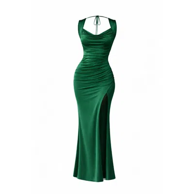 Monice London Women's Amari Maxi Dress - Forest Green