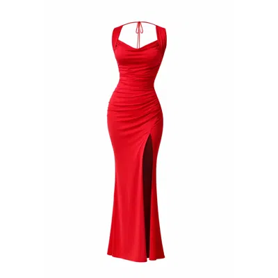 Monice London Women's Amari Maxi Dress - Red