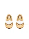 Monies Hamu Earclips Accessories In Beige