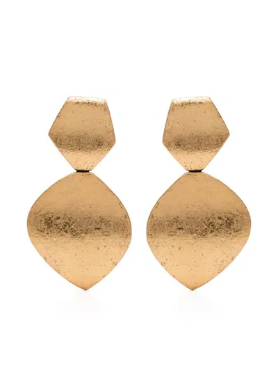 Monies Amia Earrings In Gold