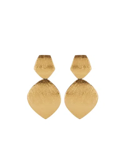 Monies Amia Earrings In Yellow