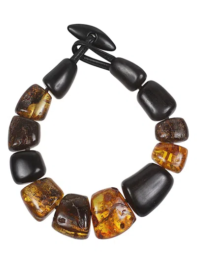 Monies Bijoux Yellow In Black