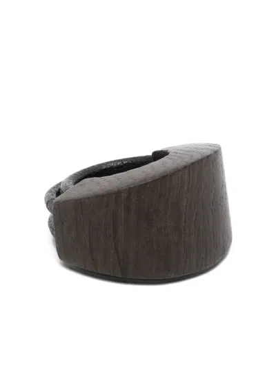 Monies "brontea" Ring In Gray