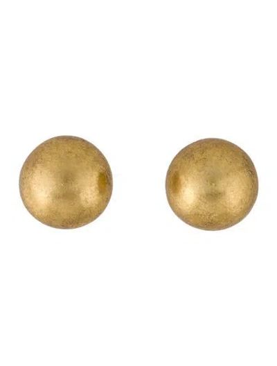 Pre-owned Monies Callao Sphere Clip On Earrings In Multicolor