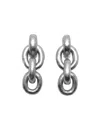 Monies Chain Earrings In Gray