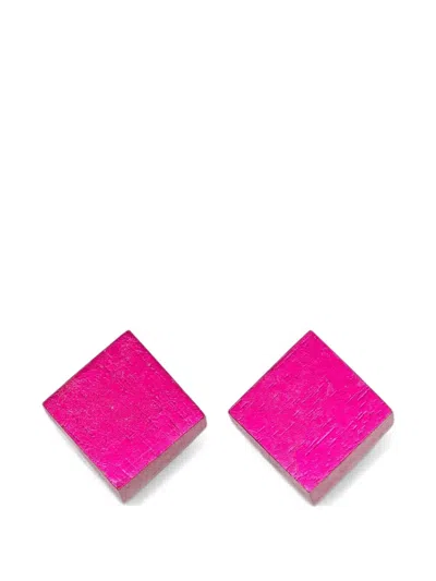 Monies Earrings Main Feature "venia" In Pink