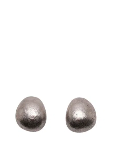 Monies Earrings Metallic "corda"