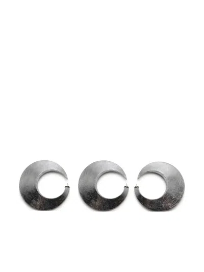 Monies Eclipse Earrings In Metallic